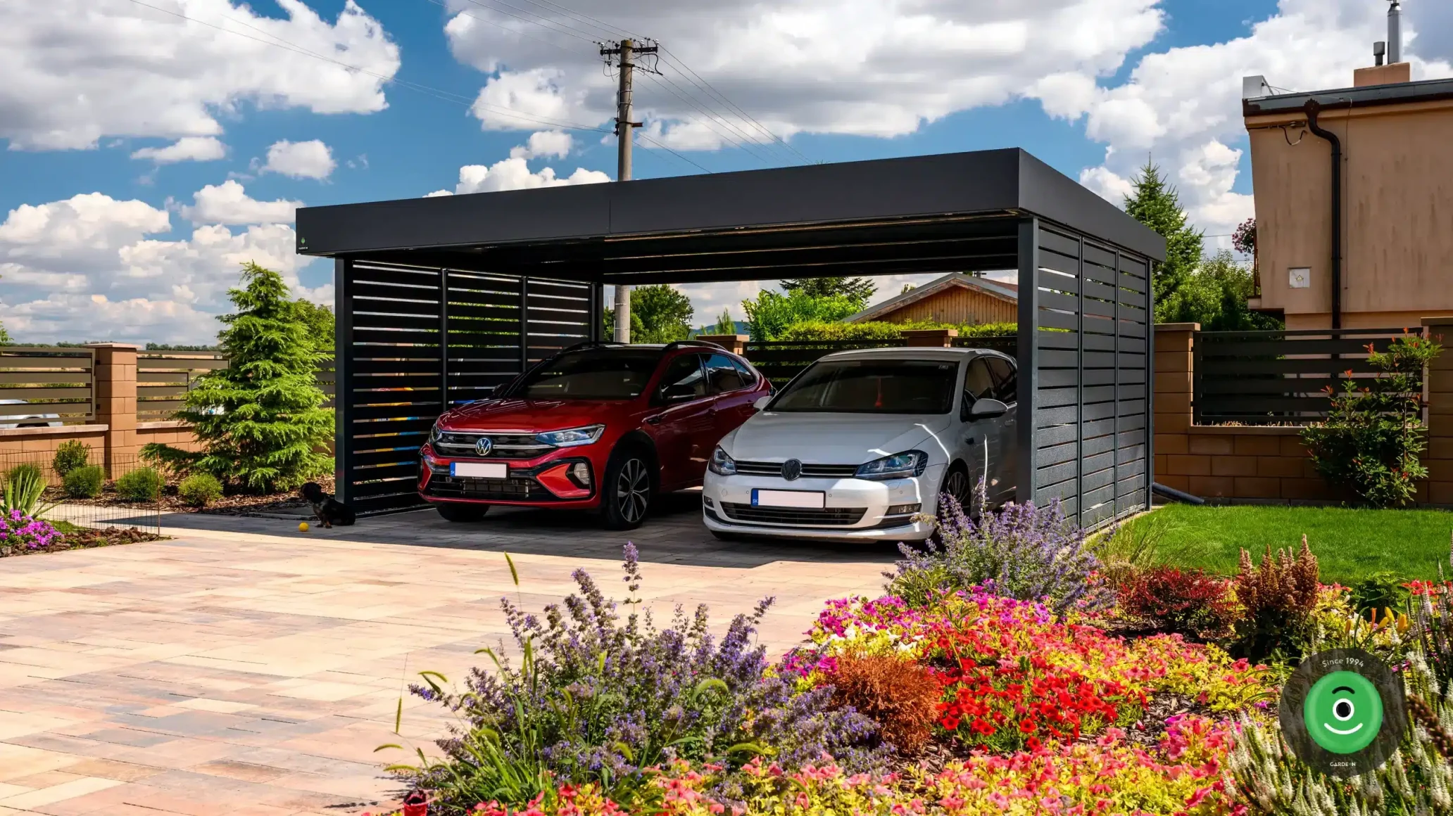 Maßgefertigtes individuelles Carport GARDEON