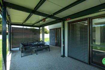 Design-Stahlpergola GARDEON