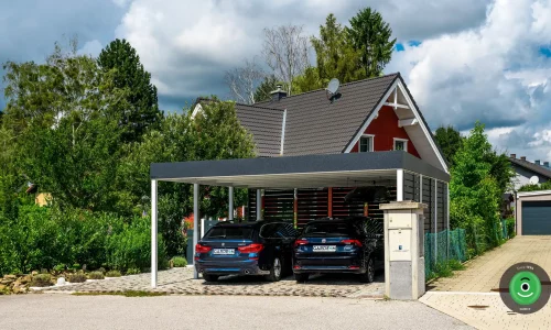 Stahlcarport GARDEON für 2 PKW