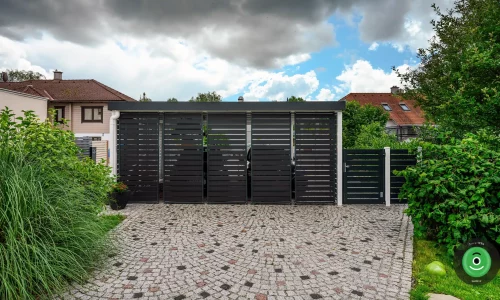 Wartungsfreies Carport GARDEON