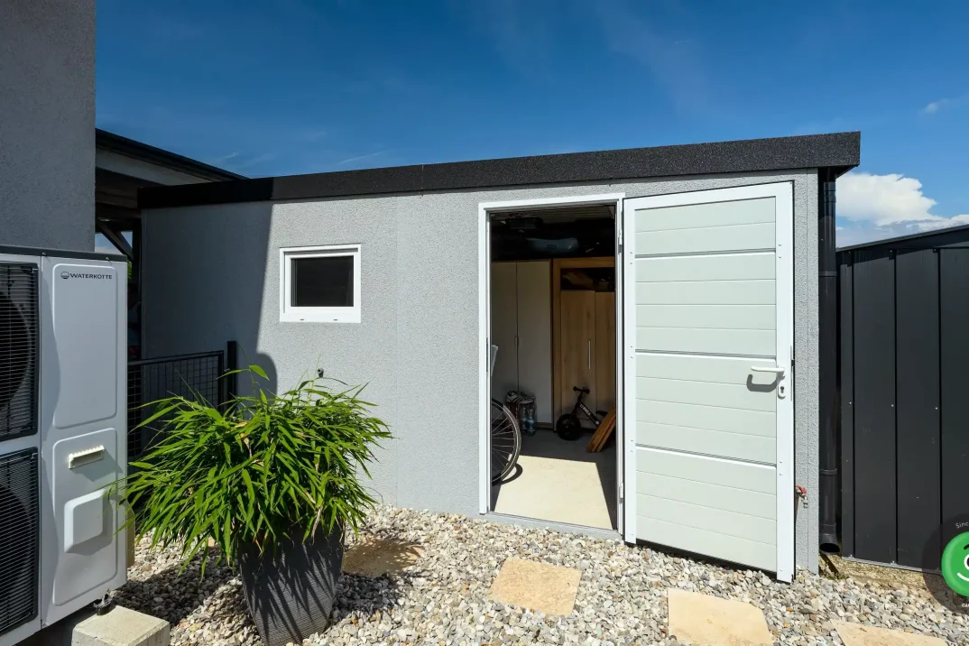 GARDEON Fertigbauwerk aus Stahl