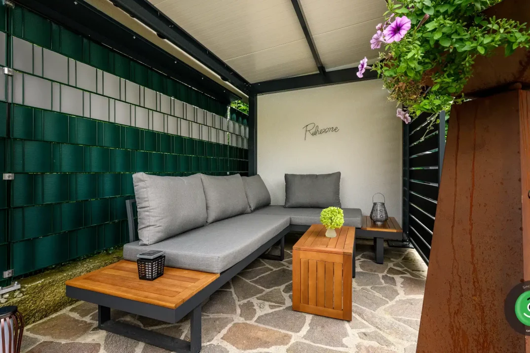 Designvolles Gartenhaus