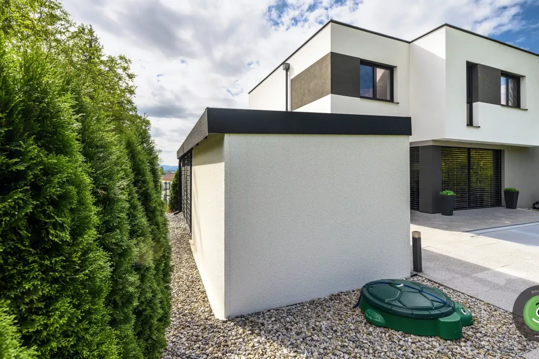 Montiertes Gartenhaus GARDEON