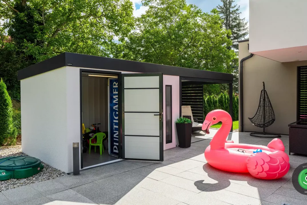 Gardeon Gartenhäuschen mit Überdachung