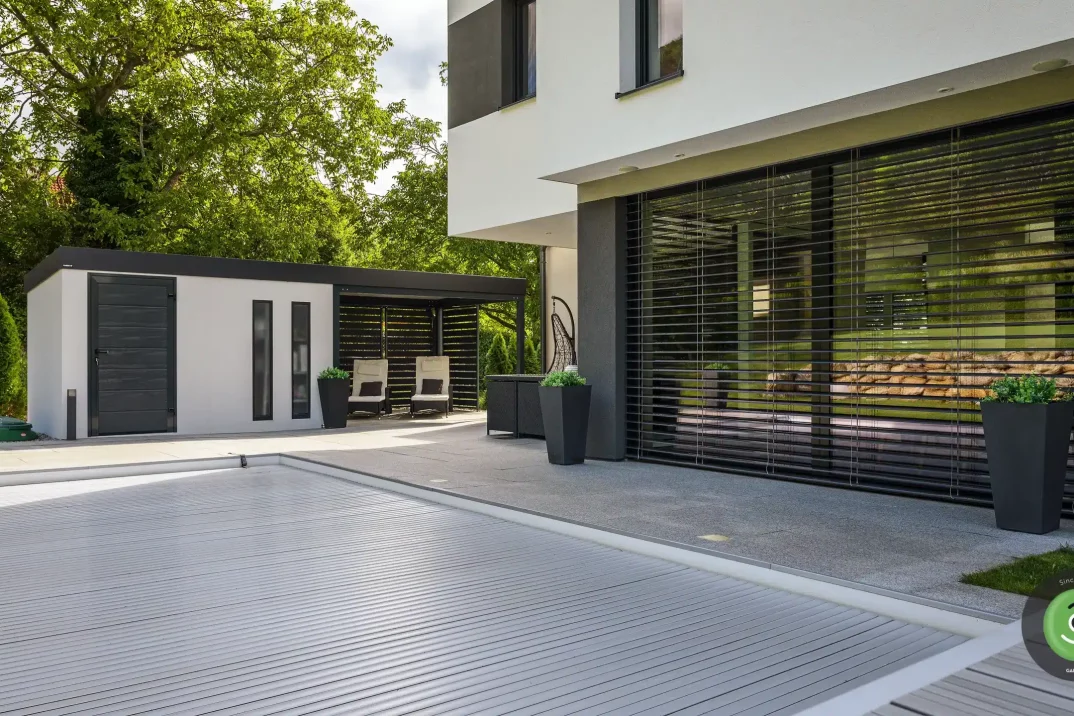 Gartenhaus mit Design-Oberlicht GARDEON