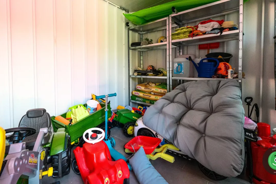 Montiertes Gartenhaus GARDEON