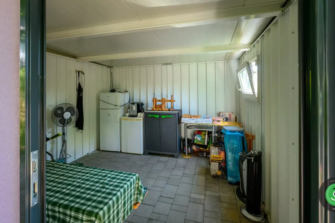 Montiertes Gartenhaus GARDEON