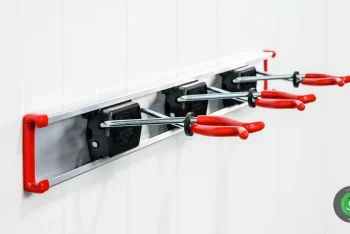 Aluminiumleiste + 3 Halter