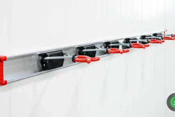 Aluminiumleiste + 6 Halter