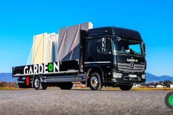 Atego Mercedes für den Bautransport