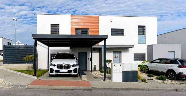 Carport für ein Auto