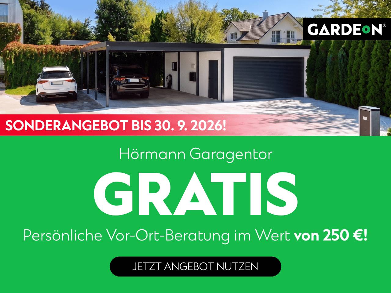 Aktion GARDEON | Garage