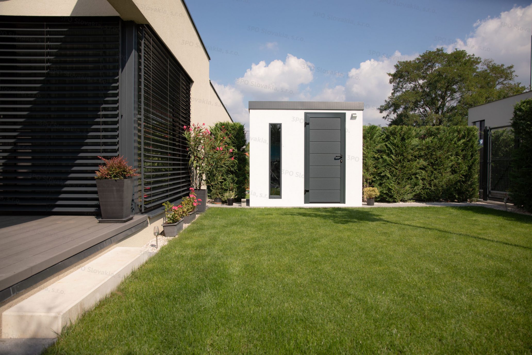 Gartenhäuschen mit Pultdach | GARDEON