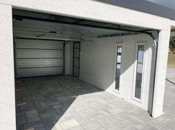 Isolierte Fertiggaragen: Metall Garage mit Dämmung | GARDEON