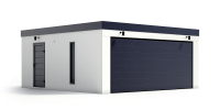 Doppelgarage von GARDEON mit 1 breiten Tor
