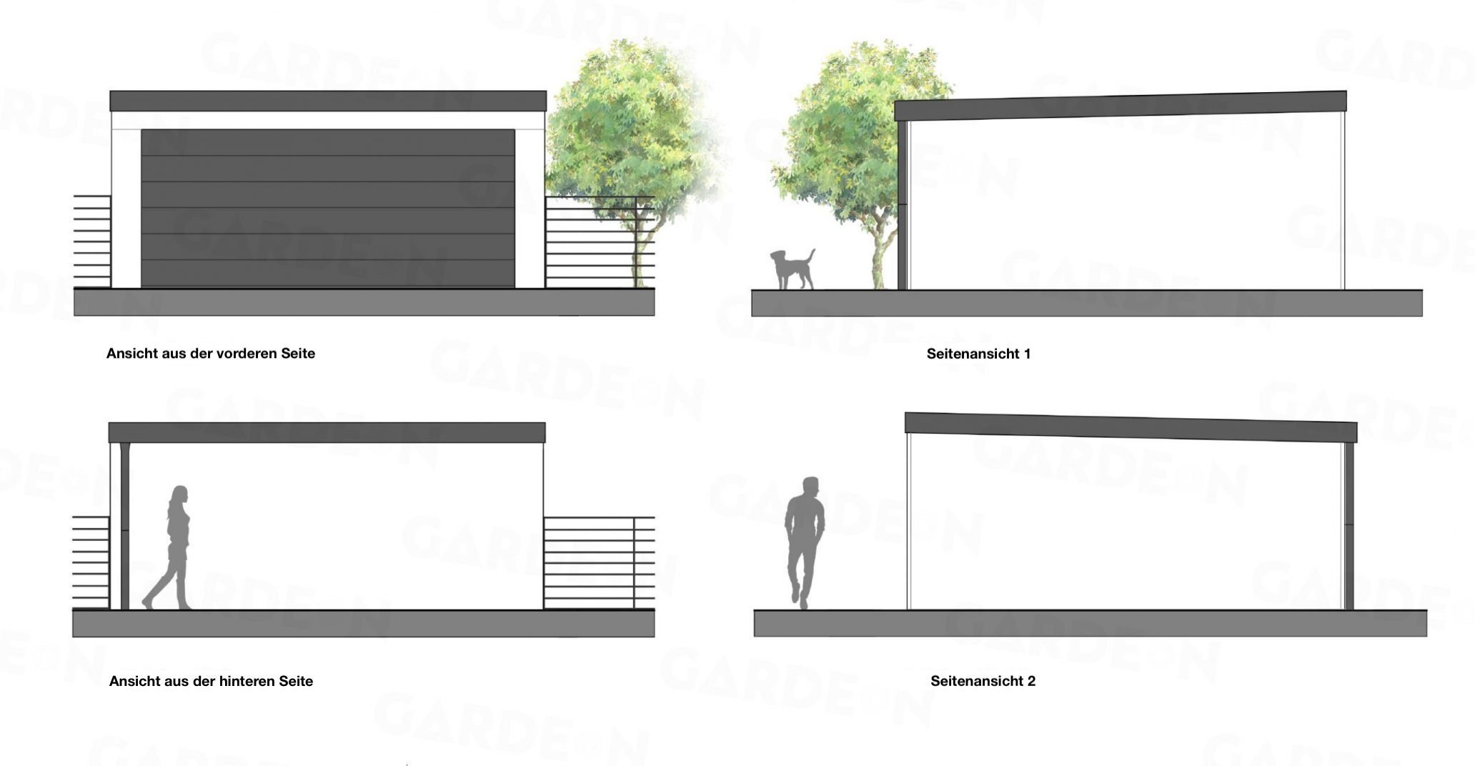 Tiefe Breite Und Hohe Ideale Masse Fur Ihre Garage Gardeon