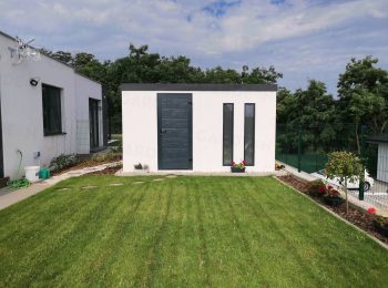 Modernes Gartenhaus Mit Flachdach Pultdach Gardeon